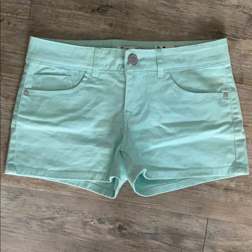 Mint Green Shorts